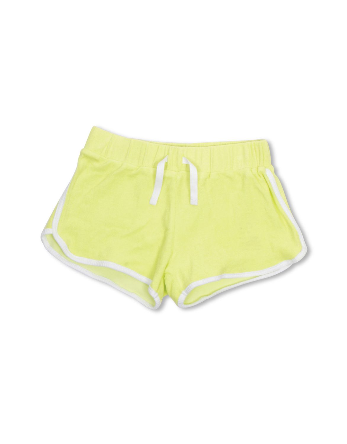 Shade Critters terry drawstring shorts - citron yellow