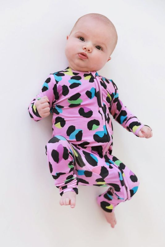 Posh Peanut Electric Leopard - Convertible One Piece
