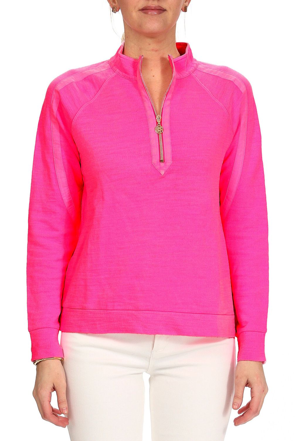 LILLY PULITZER ASHLEE PULLOVER PASSION FRUIT PINK
