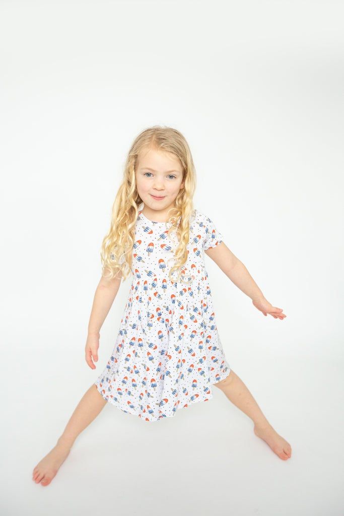 Angel Dear SB Astropops Twirly S/S Dress