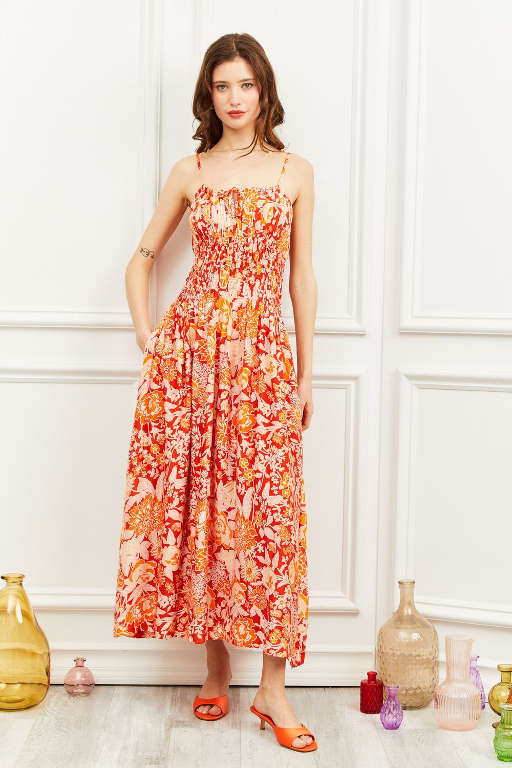 Love the Label Margaux Dress Light My Fire Floral Print