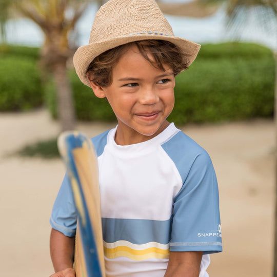 SNAPPER ROCK BOYS BRAID FEDORANATURAL