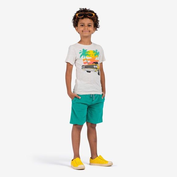 Appaman camp shorts emerald