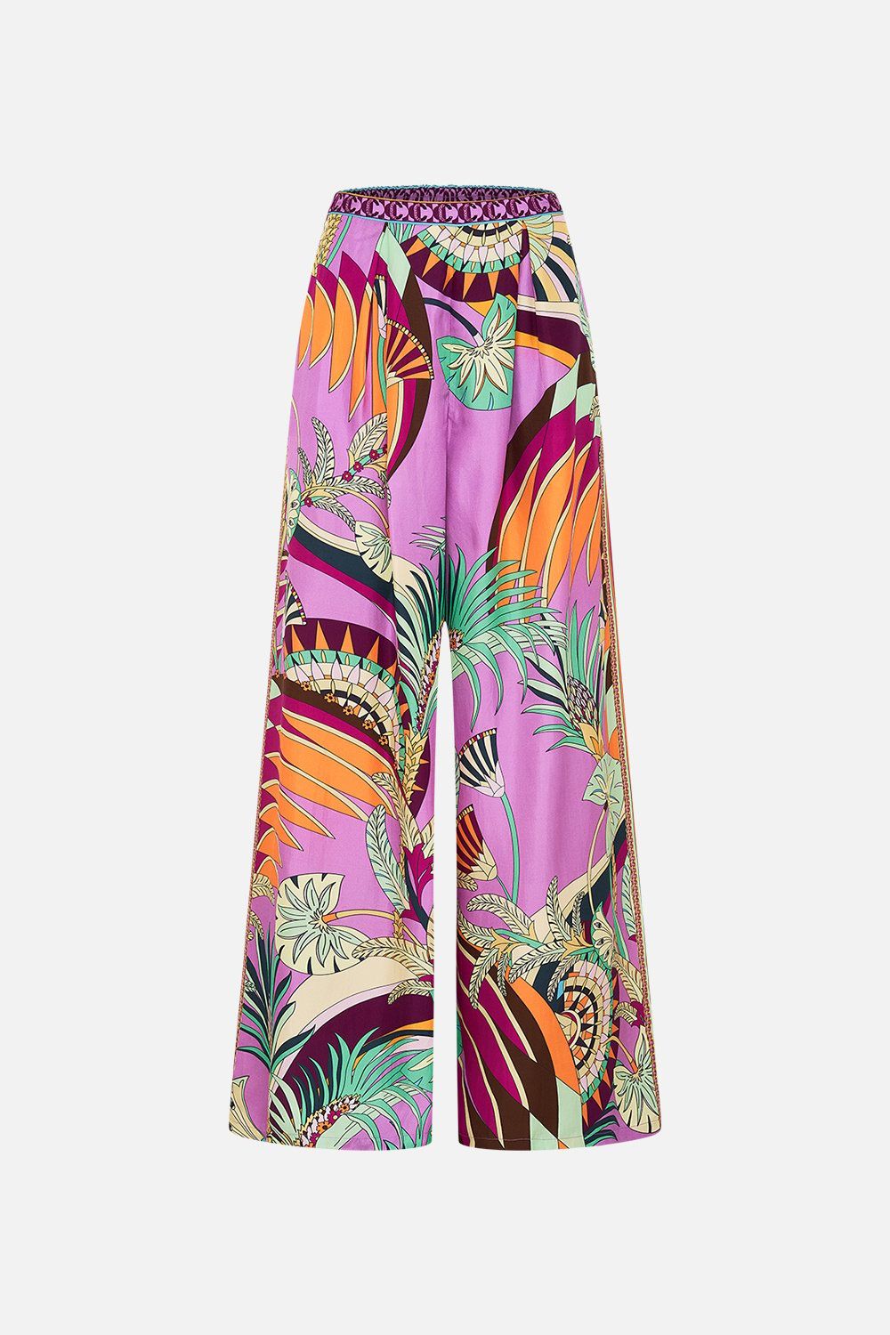 CAMILLA TUCK FRONT PANT GIZA GODDESS