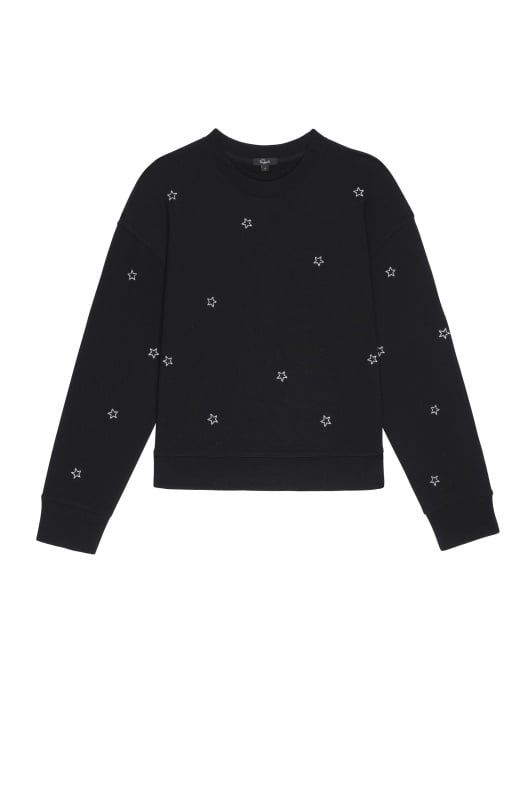 RAILS RAMONA BLACK SILVER STAR EMBROIDERY