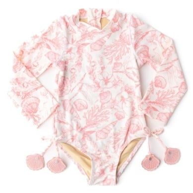 Shade Critters 1pc - ls - seaside toile coral