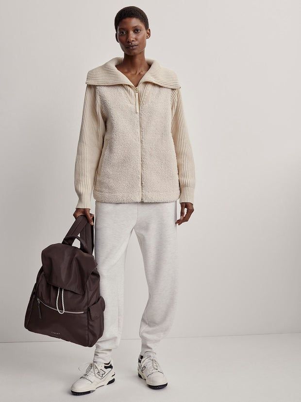 Varley Ardley Zip Through Sandshell