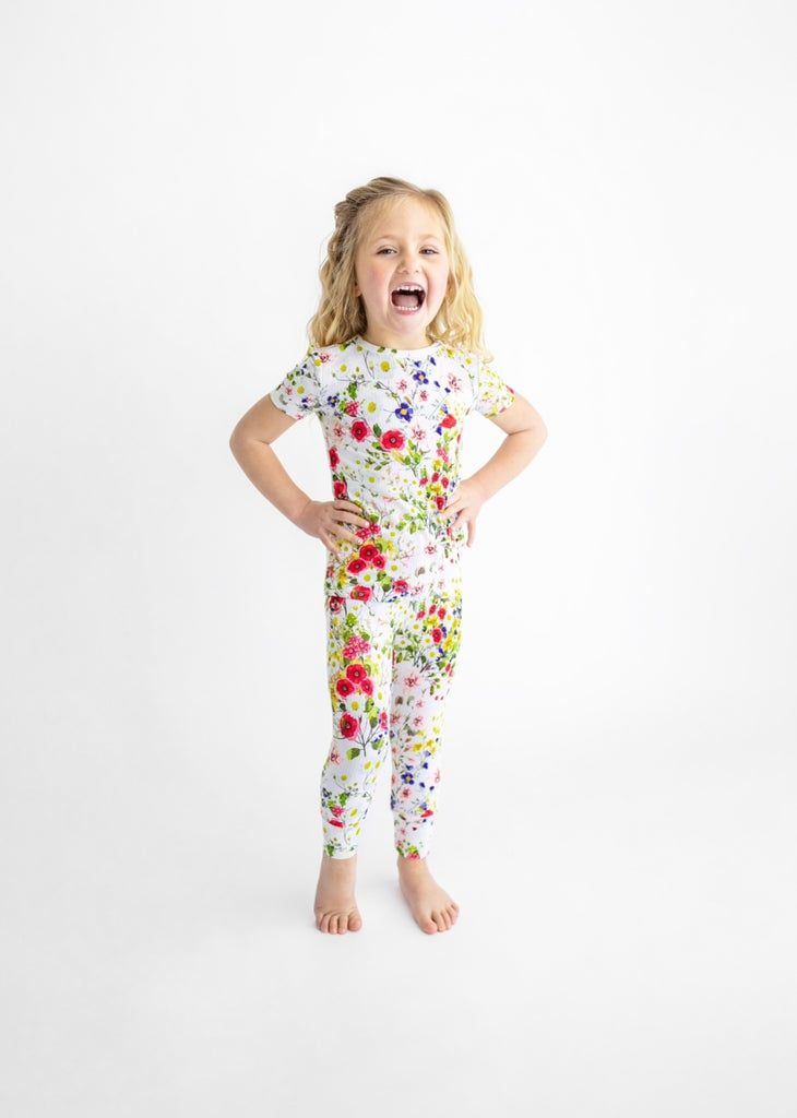 Posh Peanut Barbara - Short Sleeve Basic Pajama