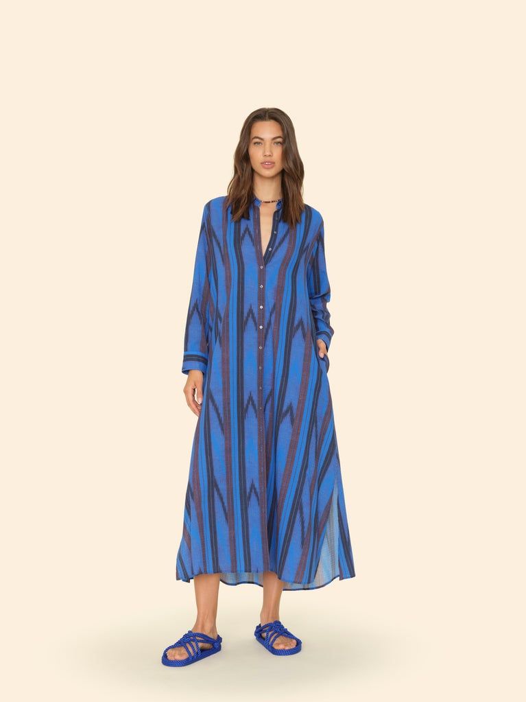 Xirena Boden Dress Electric Blue
