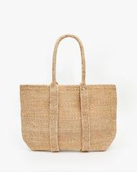 CLARE V TROPEZIENNE BASKET - ABACA NATURAL