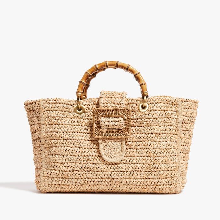 PAMELA MUNSON THE AVIS TOTE  - NATURAL