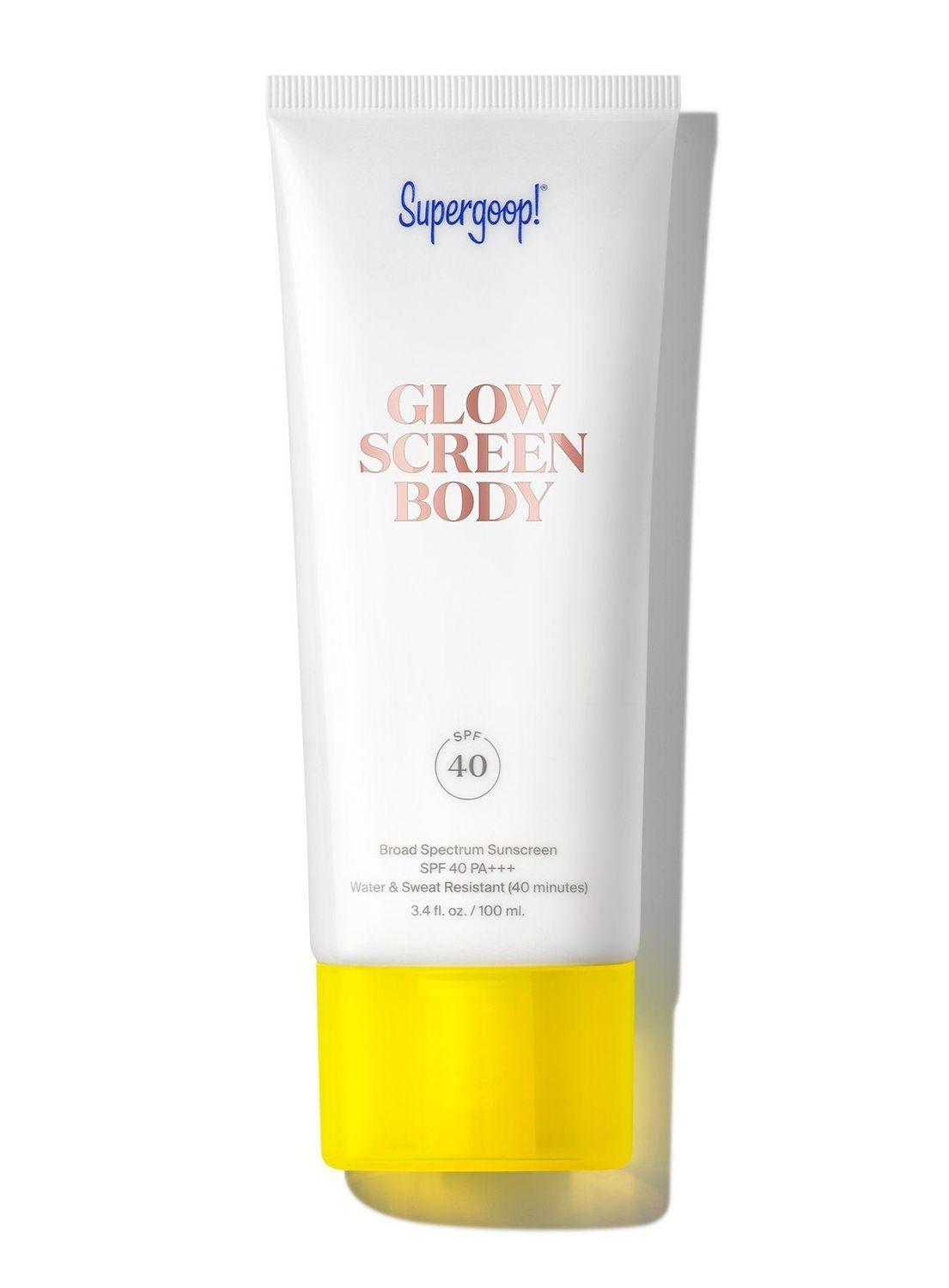 SUPERGOOP GLOWSCREEN BODY SPF40 3.4OZ