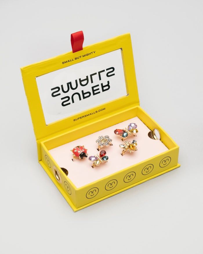 SUPER SMALLS GARDEN GET TOGETHER RING SET