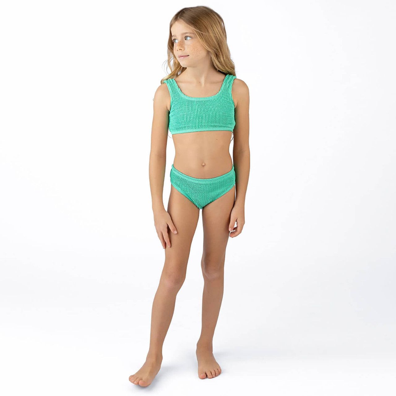 Shade Critters crinkle bikini - green green