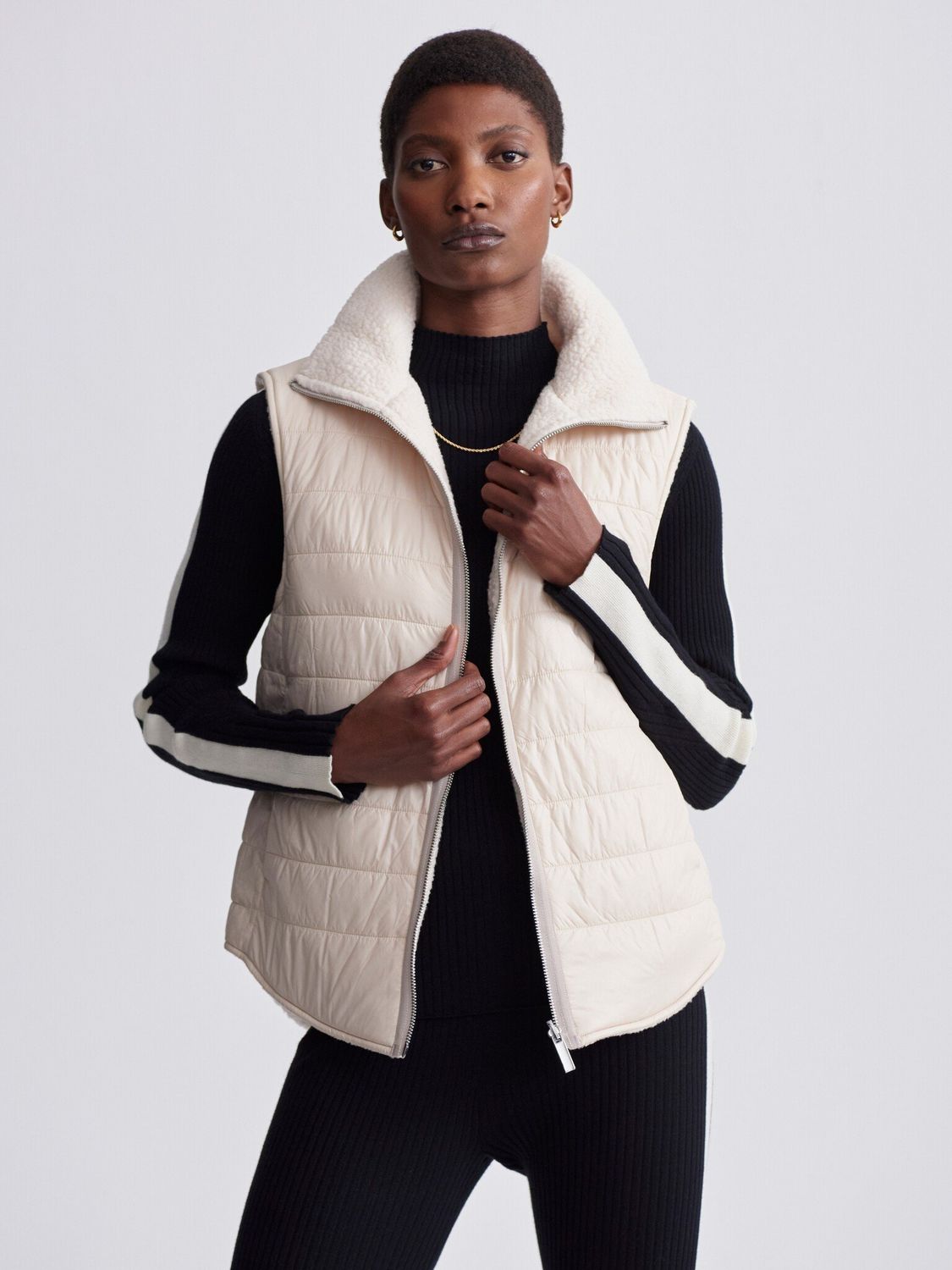 Varley Ellis Reversible Gilet 2.0 Sandshell