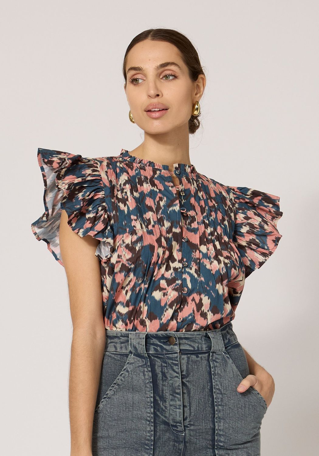 CLEOBELLA MARITZA BLOUSE LE JULES PRINT