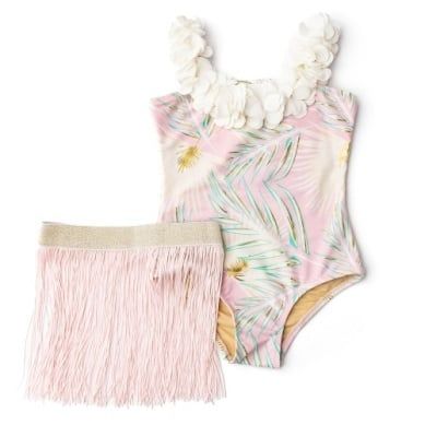 Shade Critters 1pc&amp;skirt-metall hula-pnk &amp; grn multi