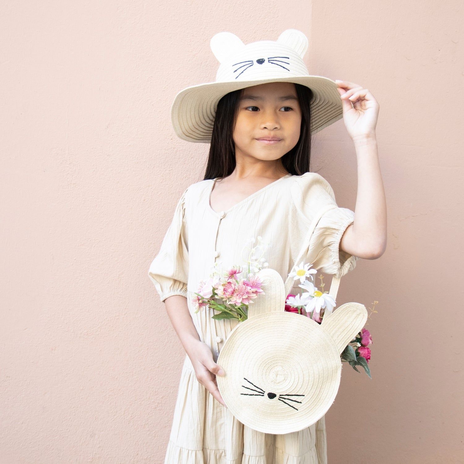 ROCKAHULA Betty Bunny Sun Hat 7-10 Years