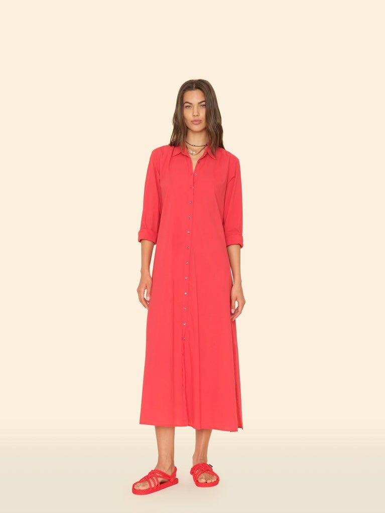 Xirena Boden Dress Racing Red