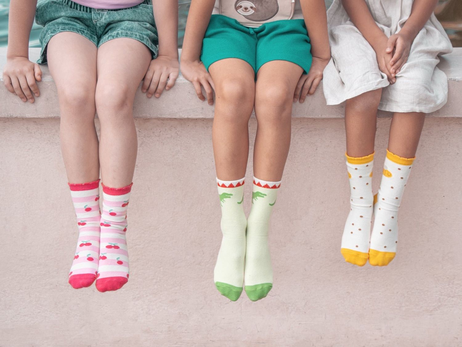 Strawberry Bee 2 Pack Socks 12-3 Jnr