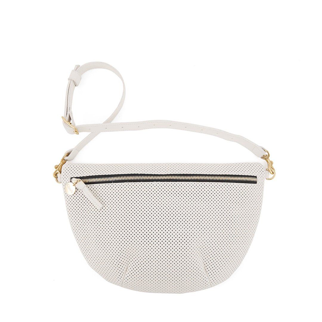 CLARE V Grande Fanny Cream Perf