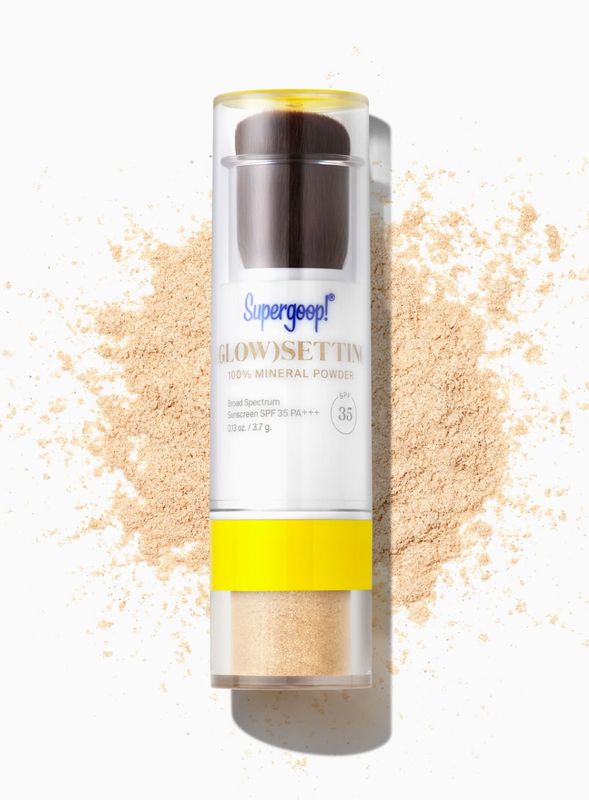 SUPERGOOP (GLOW)SETTING 100% MINERAL POWDER SPF 35