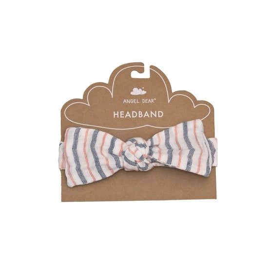 ANGEL DEAR Headband NATURAL TICKING STRIPE