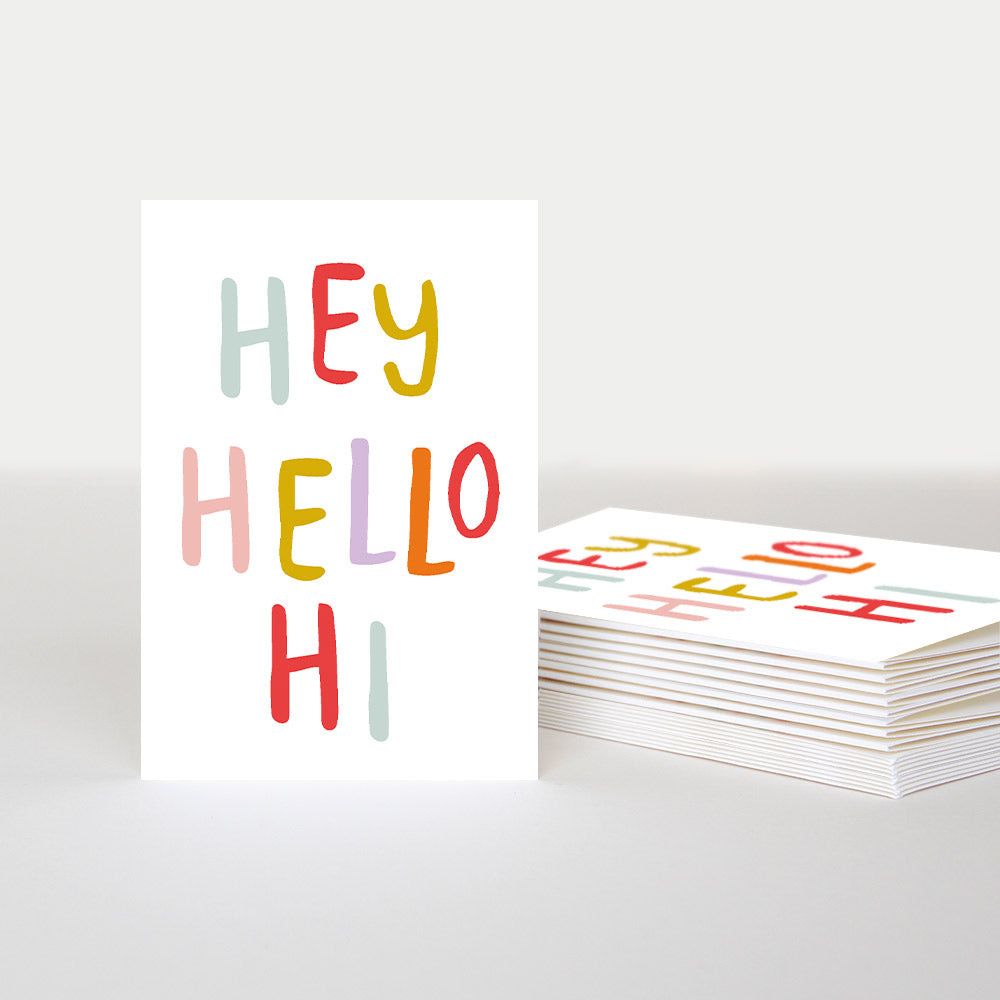 Caroline Gardner Hey Hello Hi 10 pack of cards
