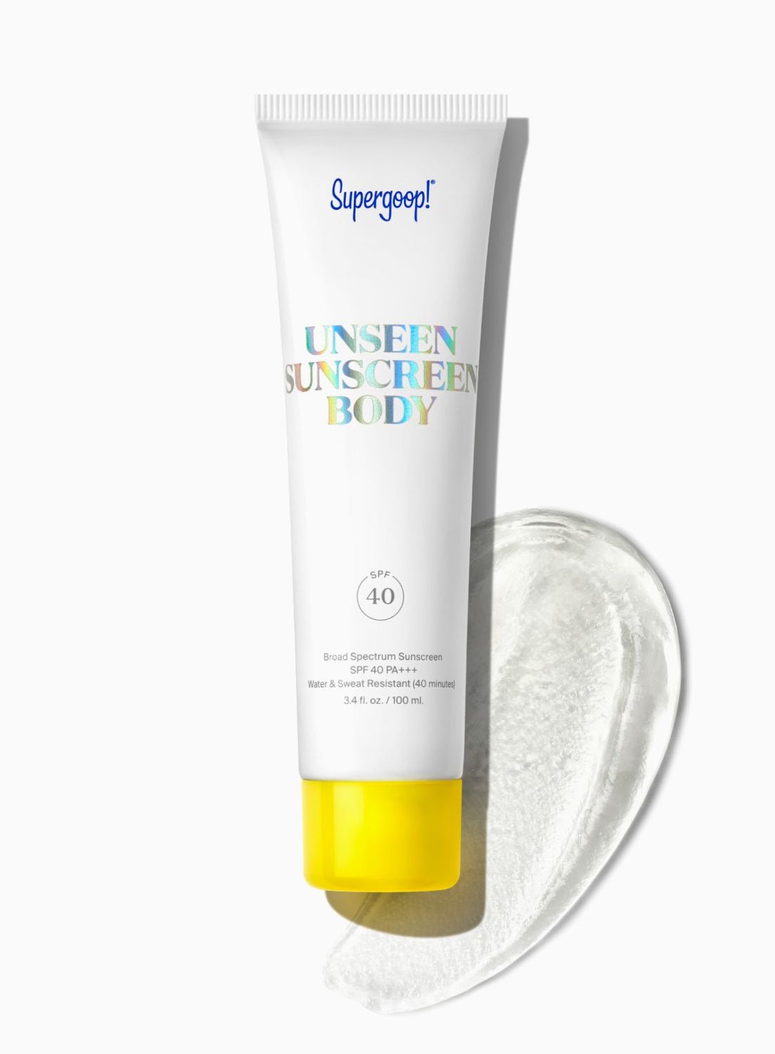 SUPERGOOP UNSEEN BODY SPF40 3.4FL
