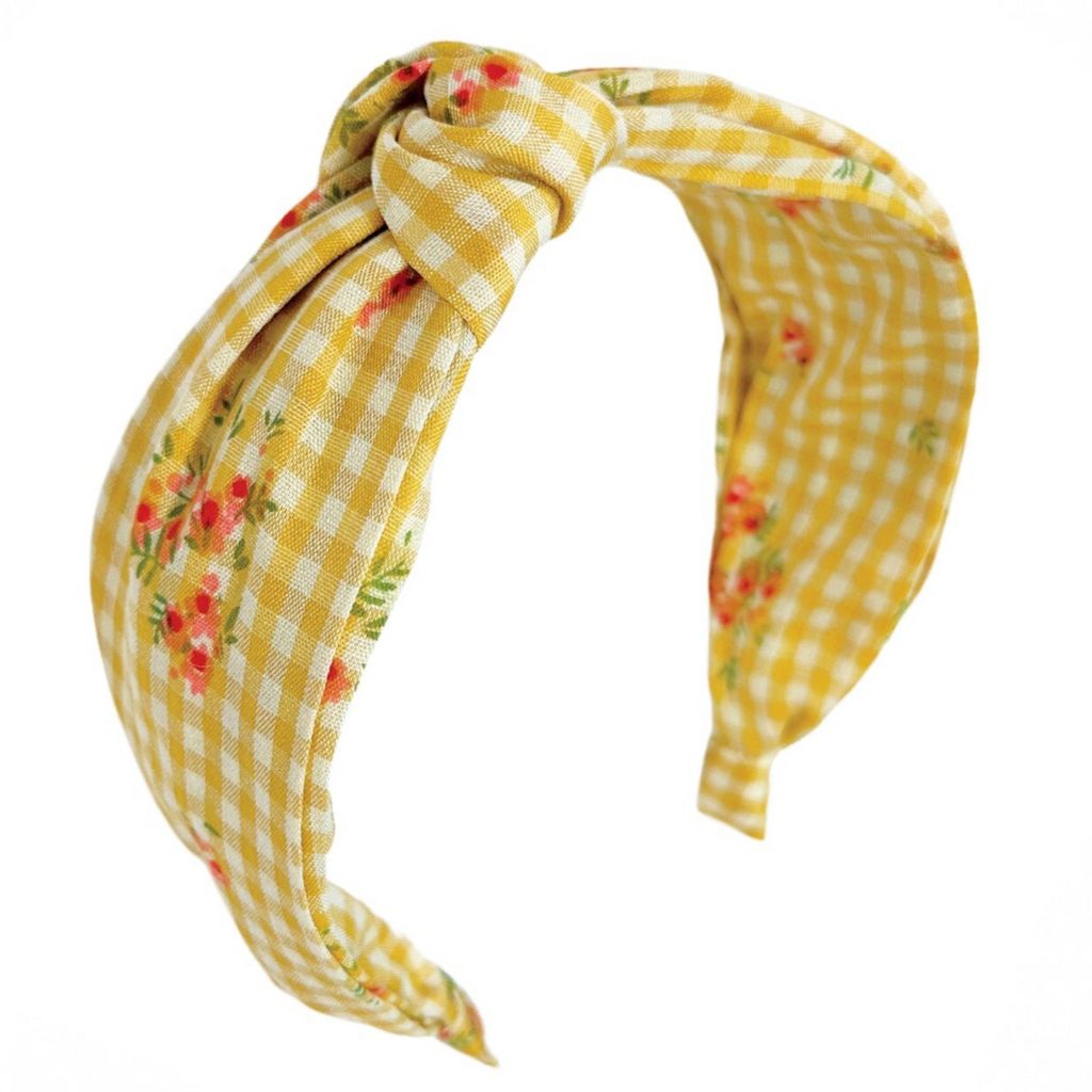 ROCKAHULA Floral Gingham Headband