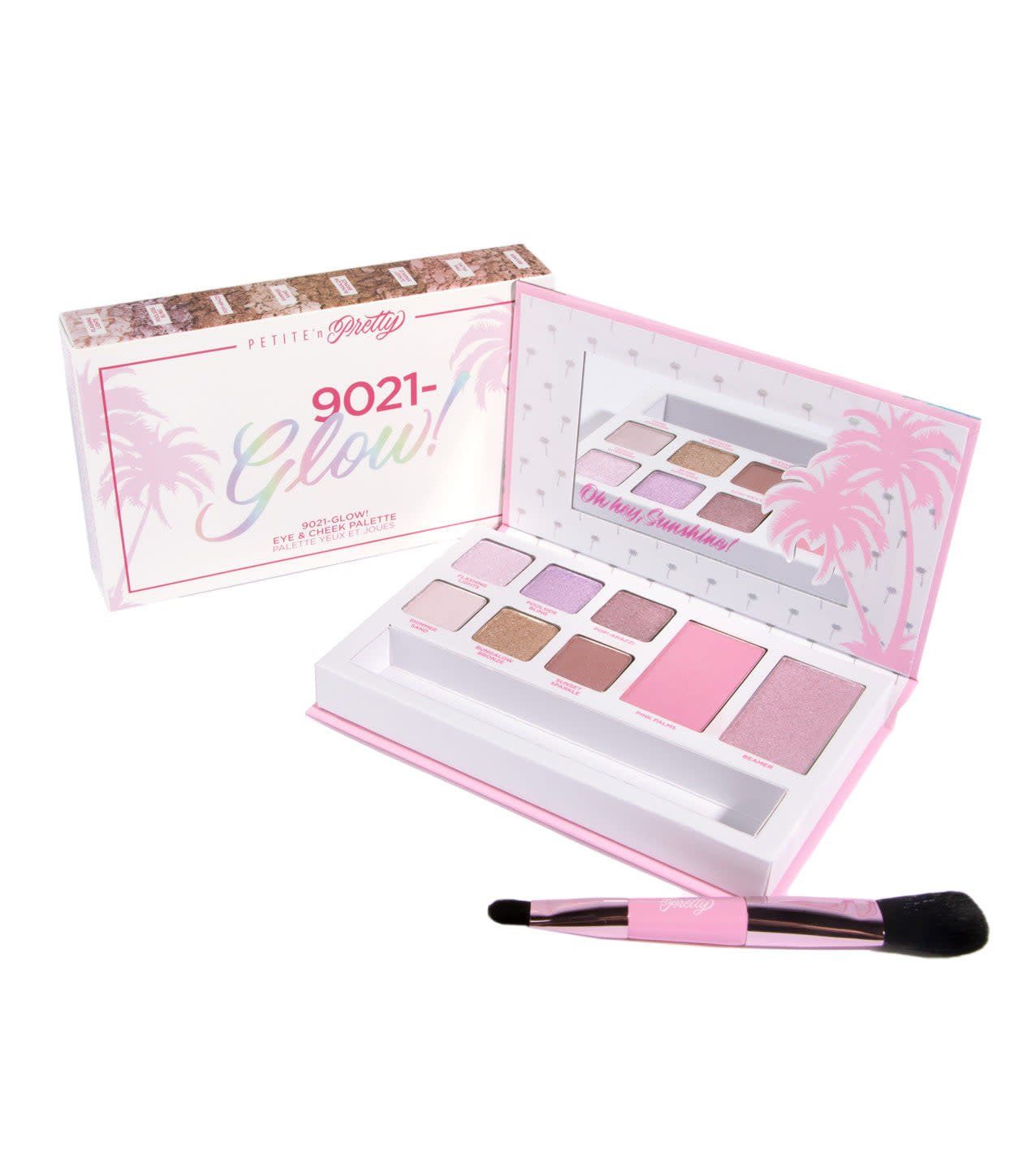 PETITE N PRETTY 9021 GLOW EYE &amp; CHEEK PALETTE