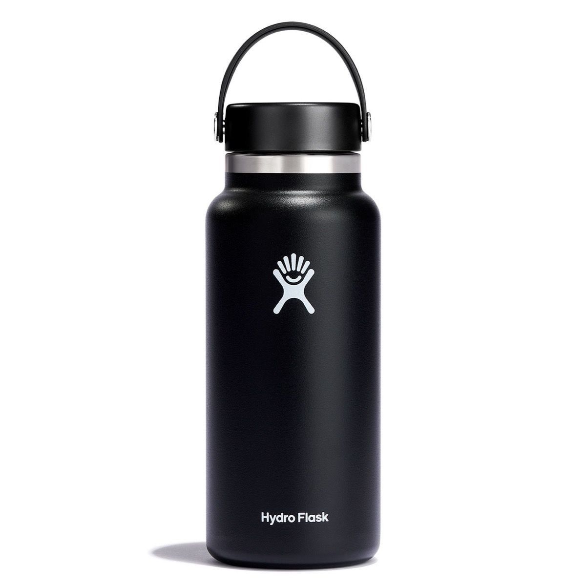 HYDRO FLASK 32OZ BOTTLE FC, Color: BLACK