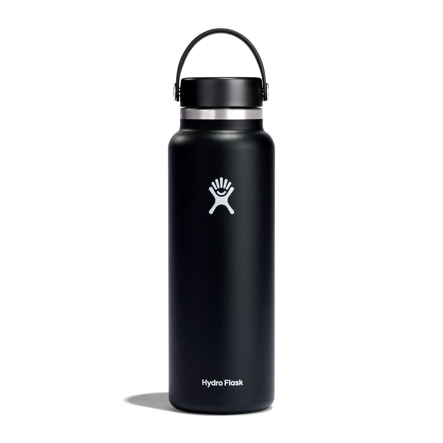 HYDRO FLASK 40OZ BOTTLE FC, Color: BLACK