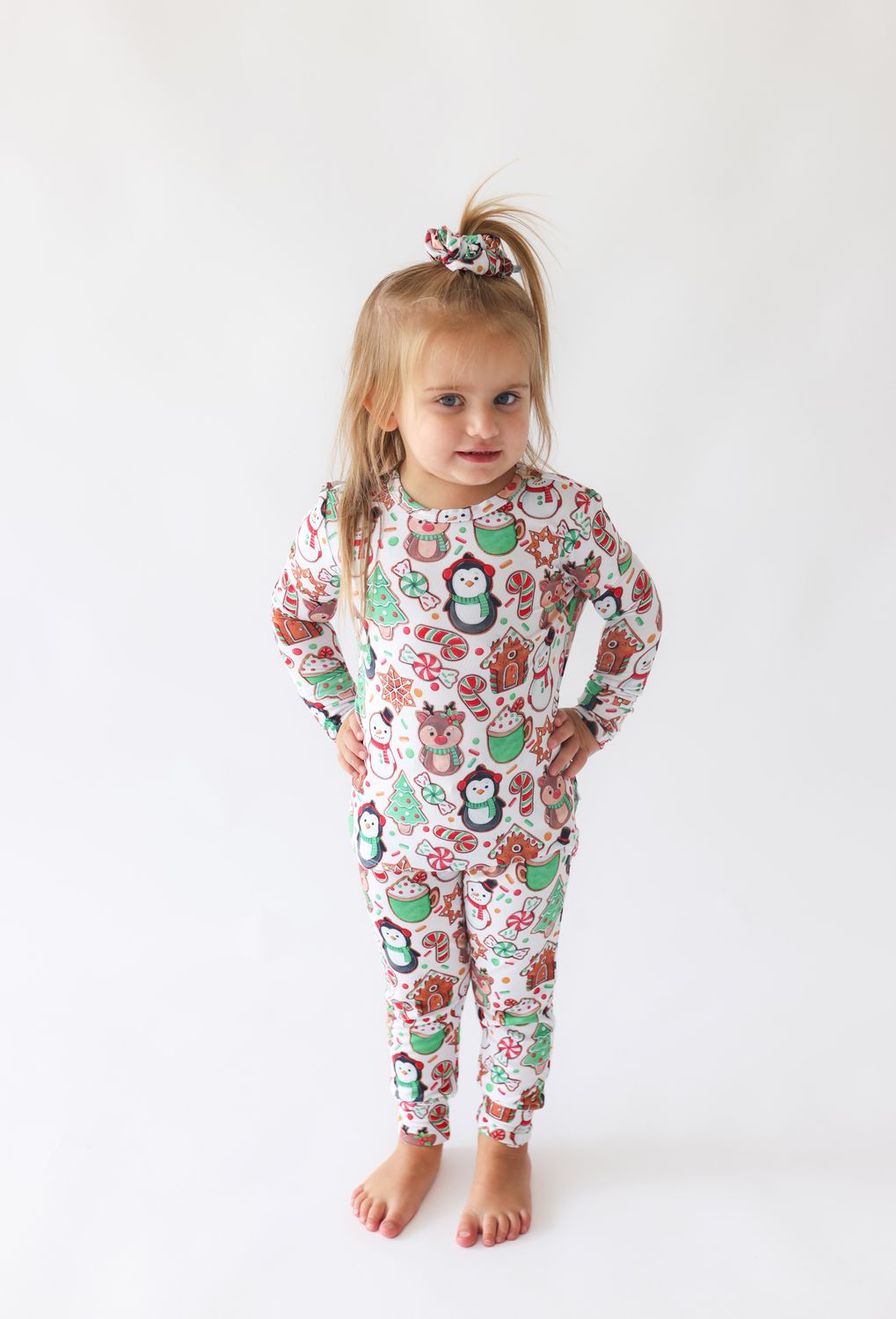 Posh Peanut Cookie Medley - Long Sleeve Basic Pajama