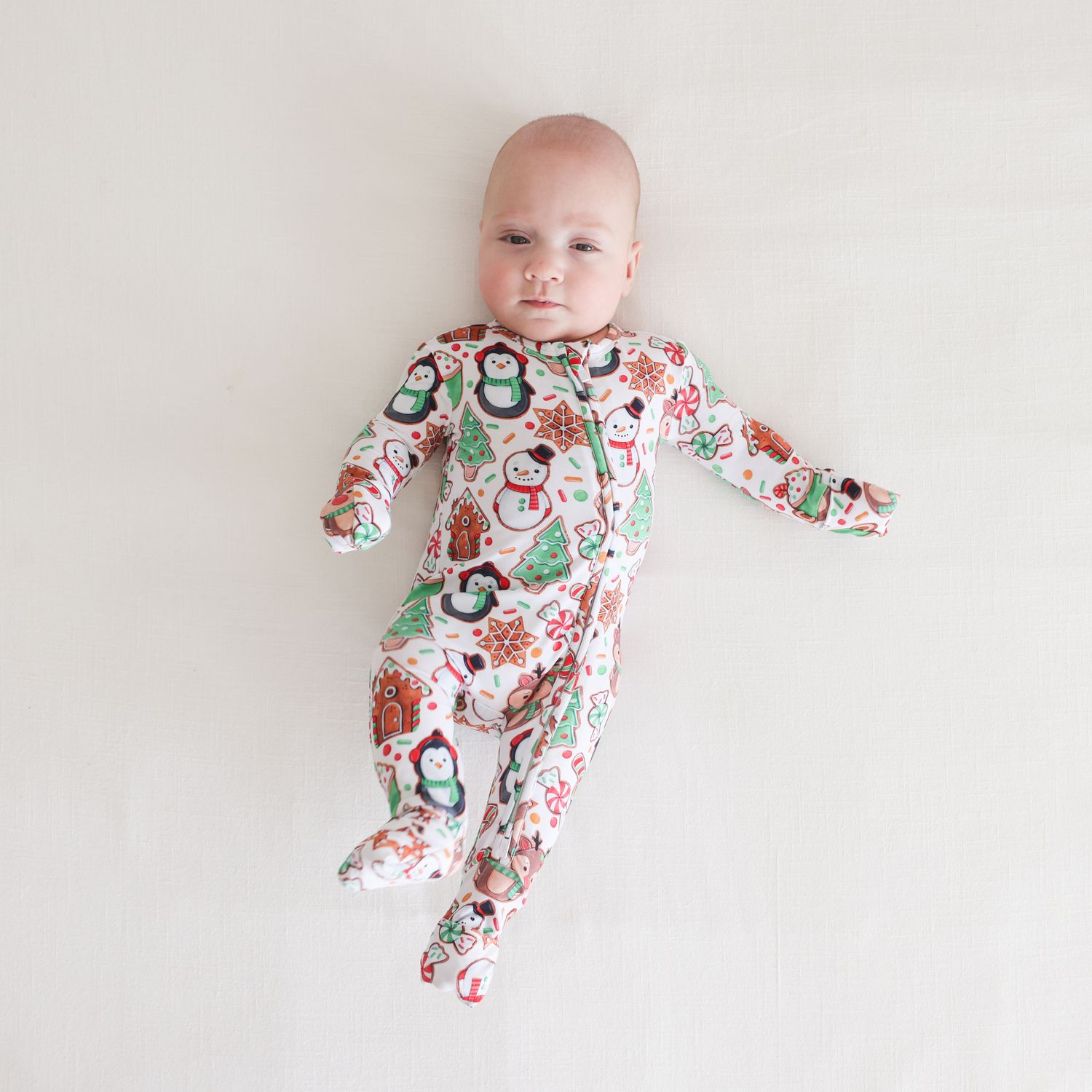 Posh Peanut Cookie Medley - Newborn Convertible One Piece