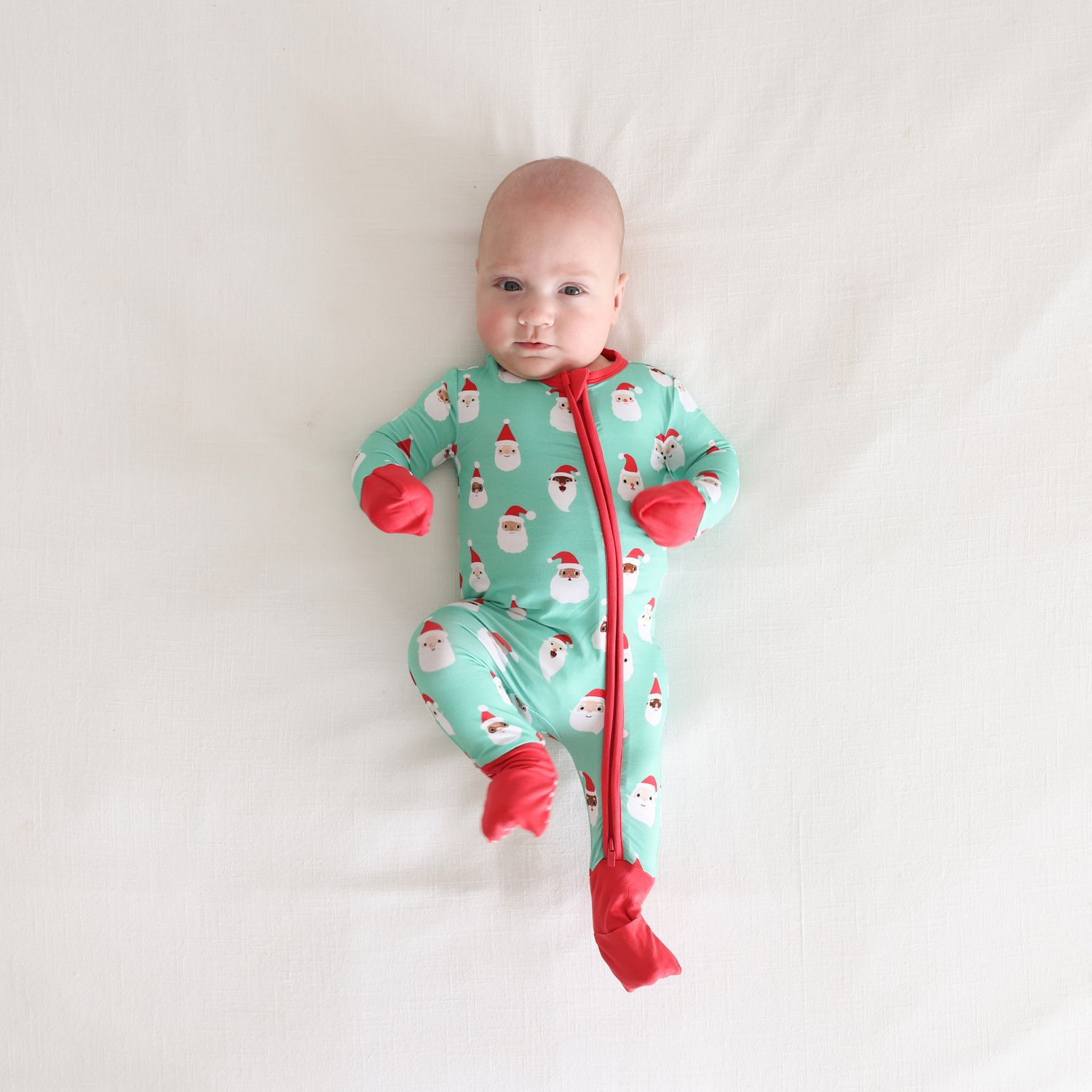 Posh Peanut Santa Medley - Newborn Convertible One Piece