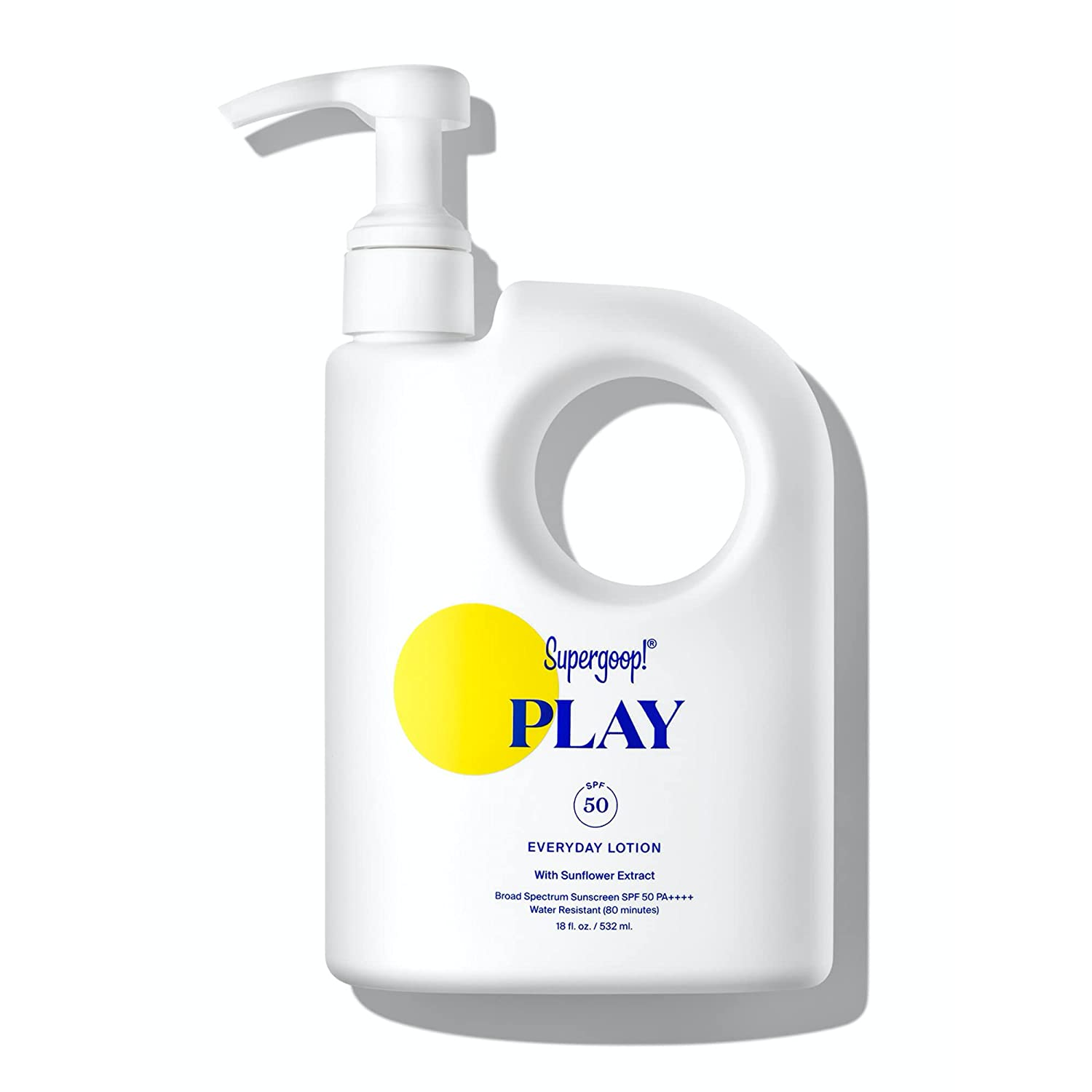 SUPERGOOP PLAY EVERYDAY SPF 50 18FL OZ w/sunflower extract
