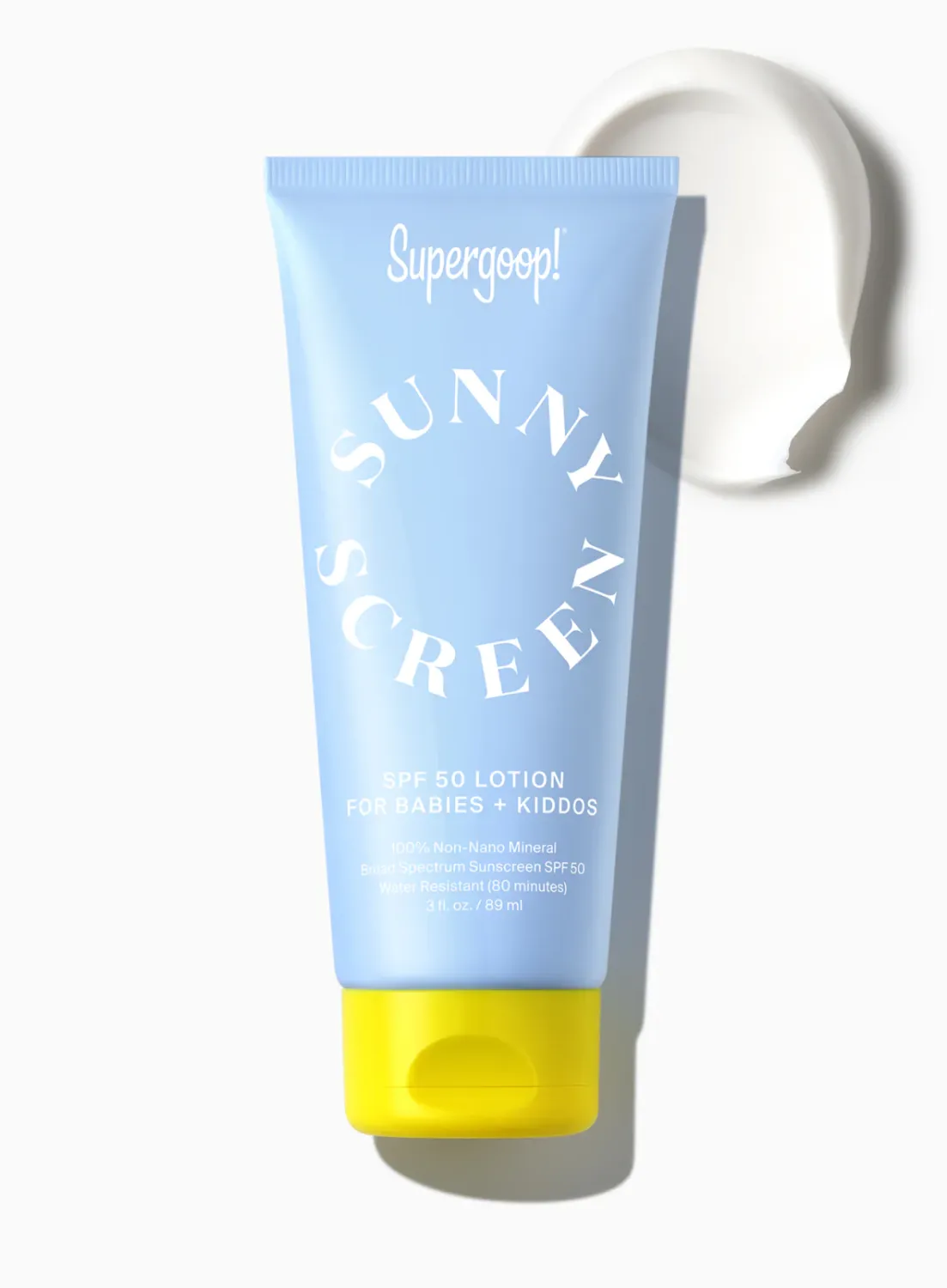 SUPERGOOP SUNNY SCREEN MINERAL LOTION SPF50 3FL.OZ