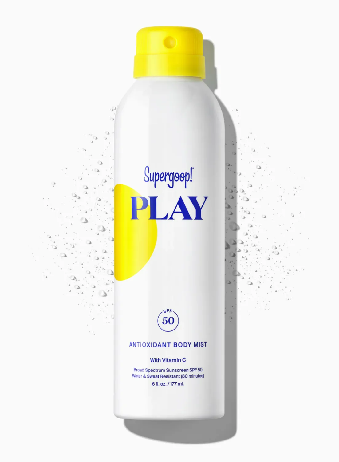 SUPERGOOP PLAY ANTIOXIDANT MIST SPF 50 W/VITAMIN C 6FL. OZ