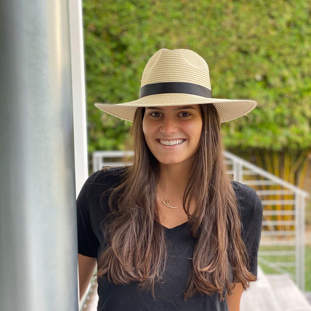 PHYSICIAN ENDORSED ANDI TOYO STRAW FEDORA - SAND/BLACK