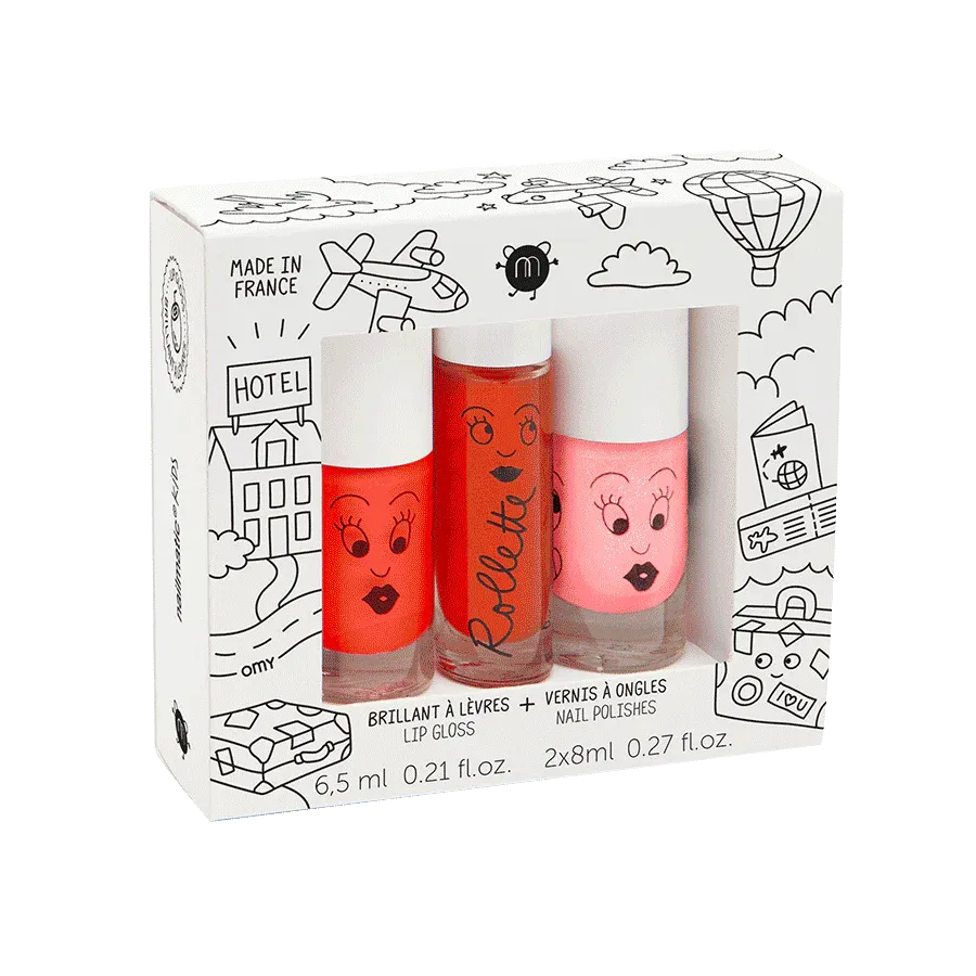 NAILMATIC AMAZING TRIP NAIL AND LIP SET