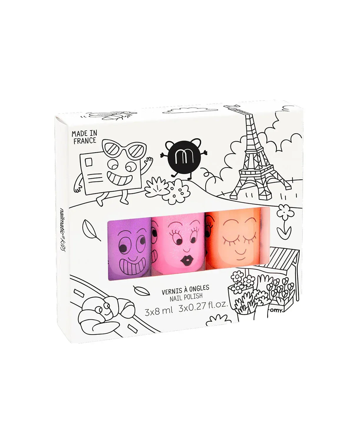 NAILMATIC LAS PARIS NAIL POLISH SET