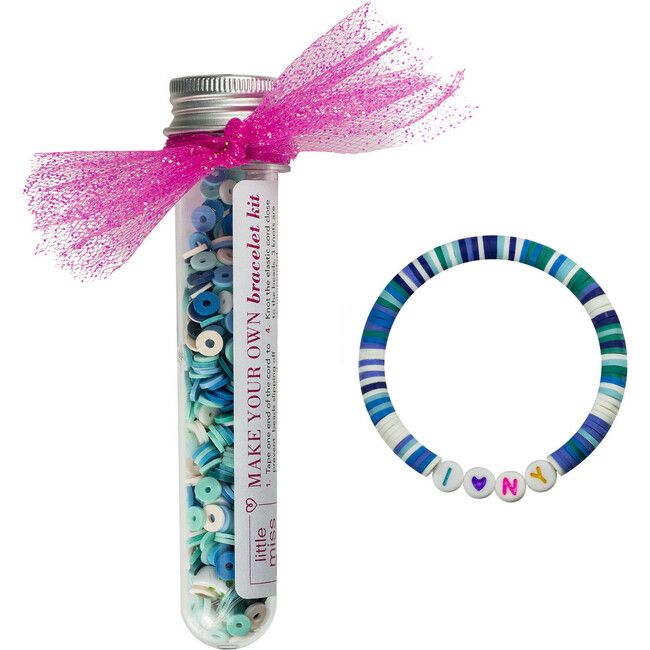 Little Miss Zoe DIY bead bracelet kit - Blue