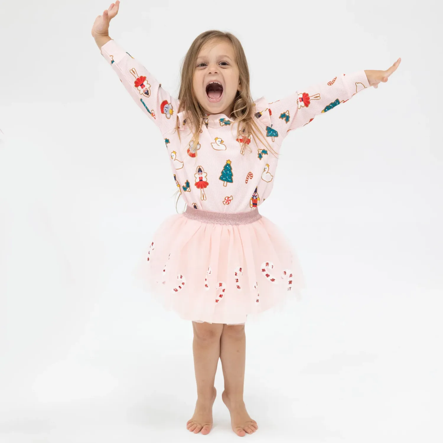 ANGEL DEAR CHRISTMAS CANDY CANES TUTU