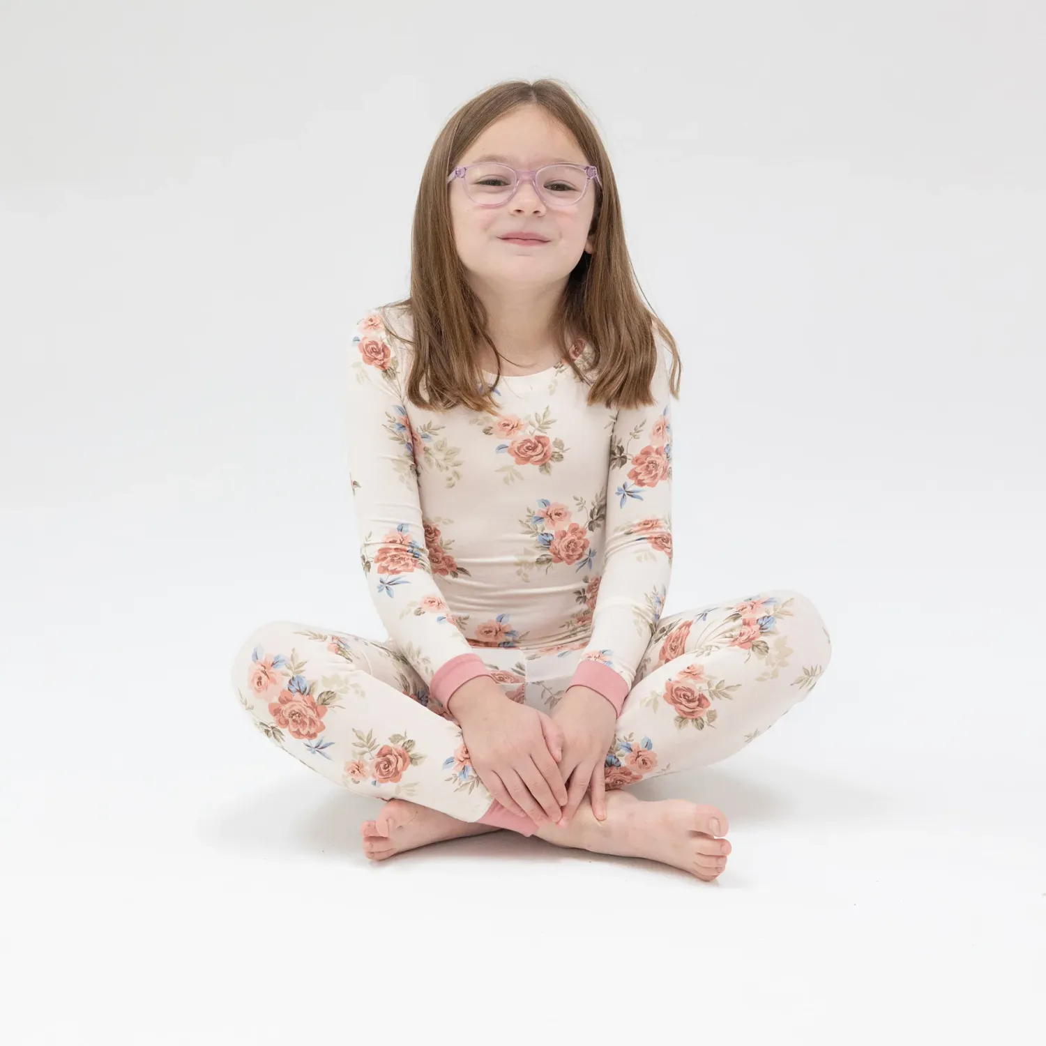 Angel Dear Romantic Roses - L/S Loungewear Set