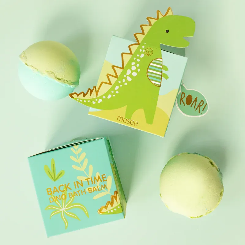 MUSEE DINO BOXED BALM BATH BOMB