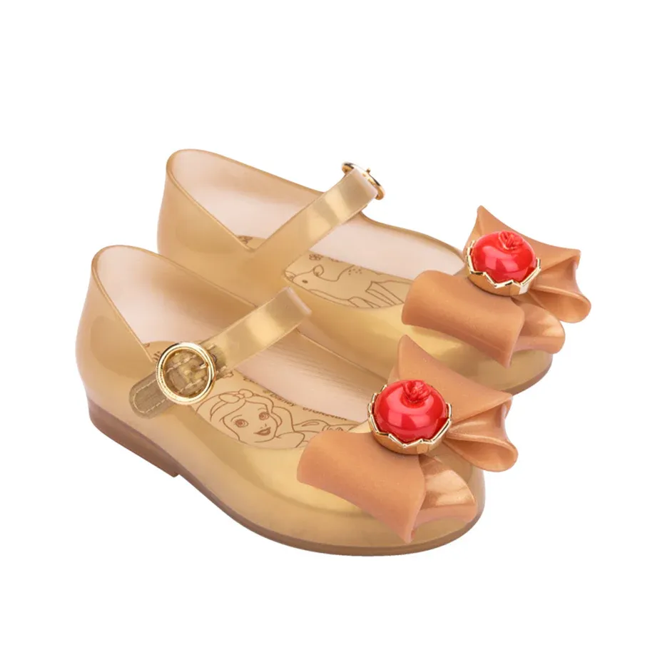 MINI MELISSA SWEET LOVE + SNOW WHITE BABY   PEARLISH BEIGE/GOLD