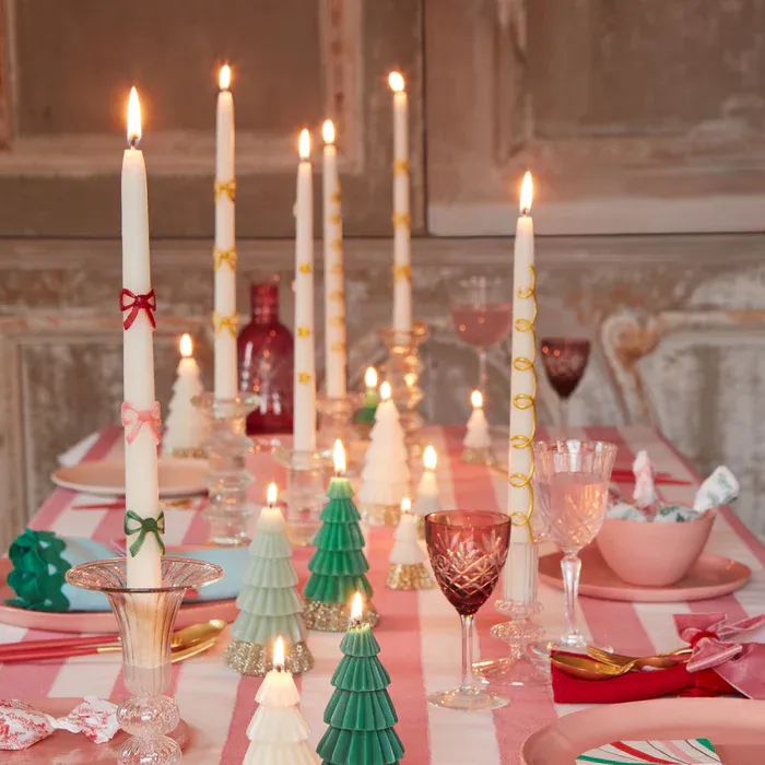 Meri Meri Green Tree Candles