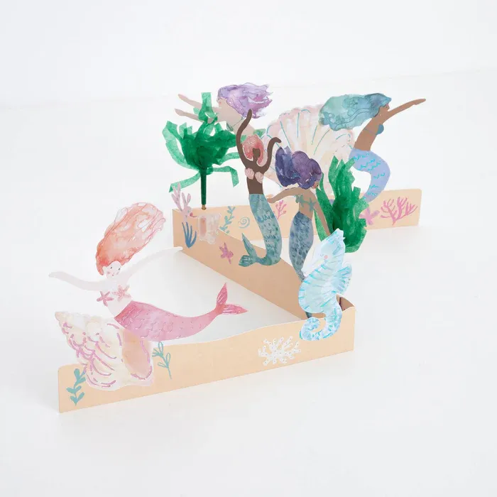 Meri Meri Mermaids Birthday Card