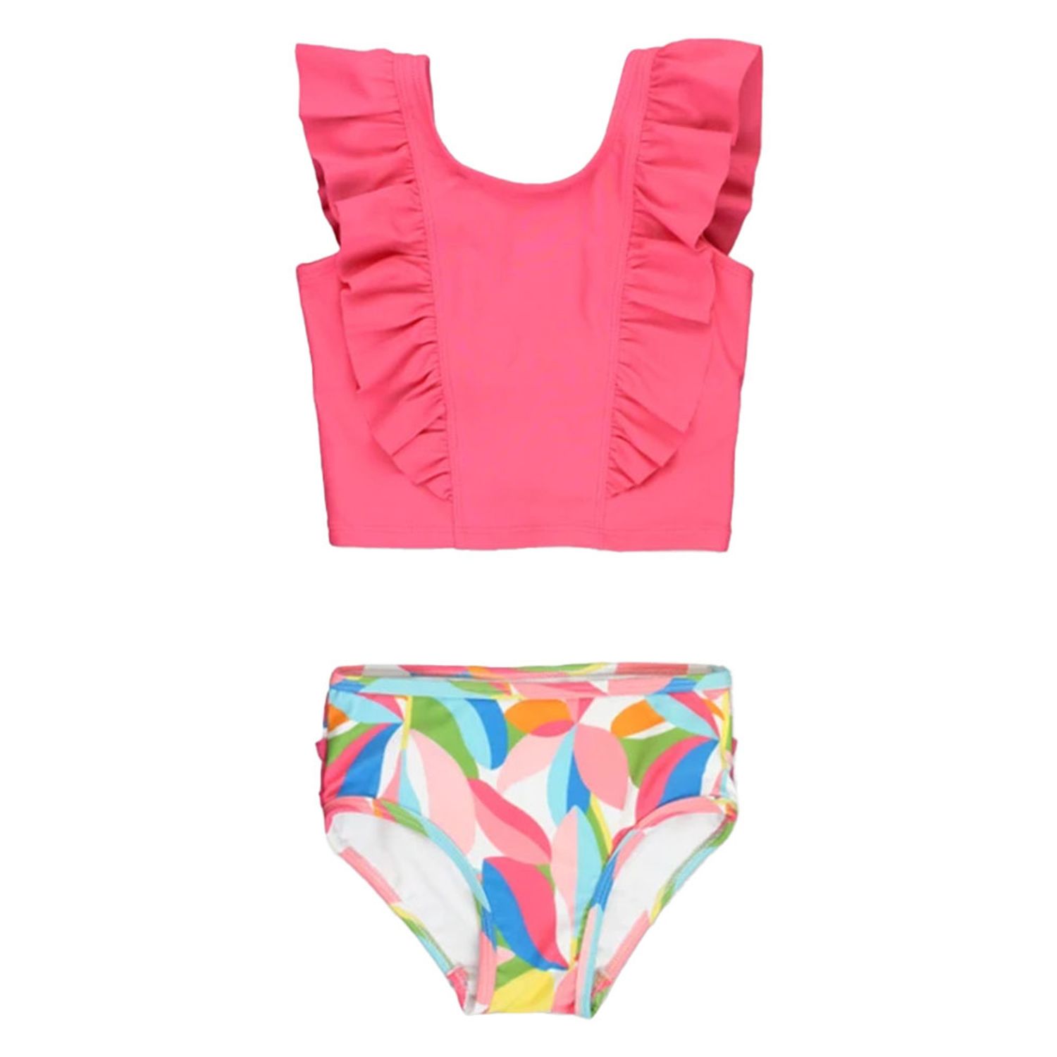RuffleButts Waterfall Tankini TROPICAL ADVENTURE
